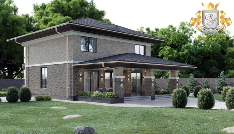 One of our examples of facade design ideas