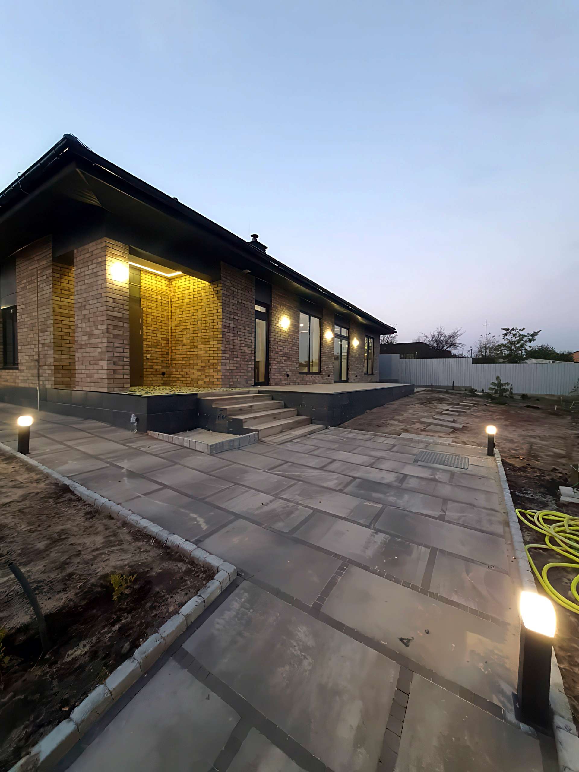 Facade Insulation Completed with Cerrad Piatto Sand Thin Brick Tiles