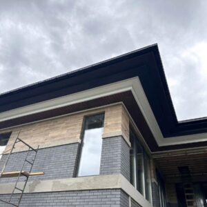 Facade transformation with mixed cladding styles for unique design