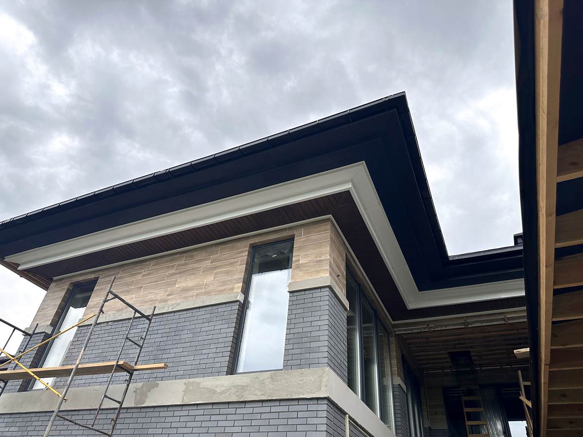 Facade transformation with mixed cladding styles for unique design