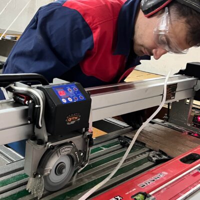 Professional tile cutting